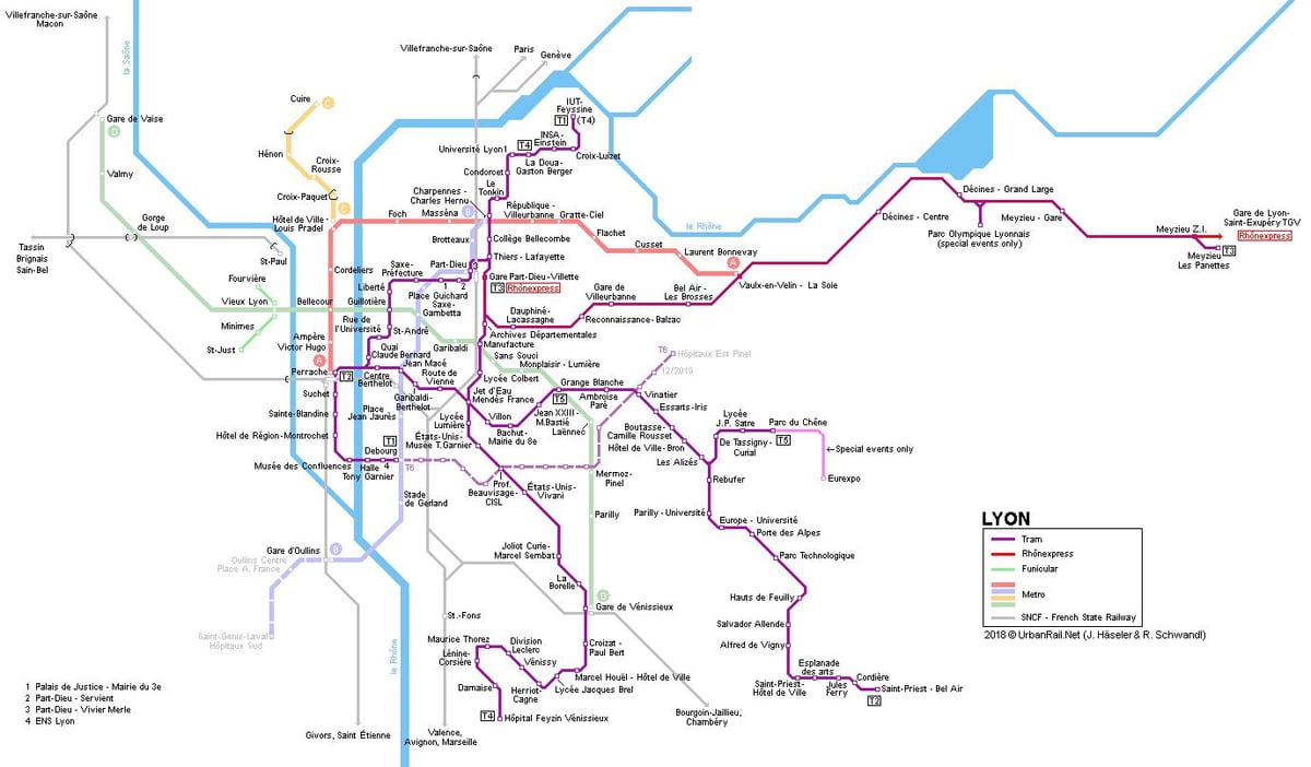 মানচিত্র, রোন্ প্রকাশ লিয়ন