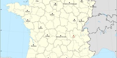 Lyon মানচিত্রে